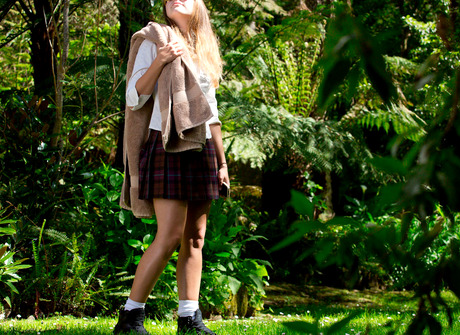 Virginie in Outdoor Spreads by Abby Winters - 2 of 16