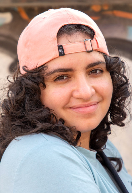 Chubby brunette amateur Emily V getting naked and fingering pussy - 4 of 16