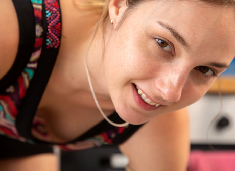 Cute amateur teen Ophelia D showing sweet ass in panties - 3 of 16